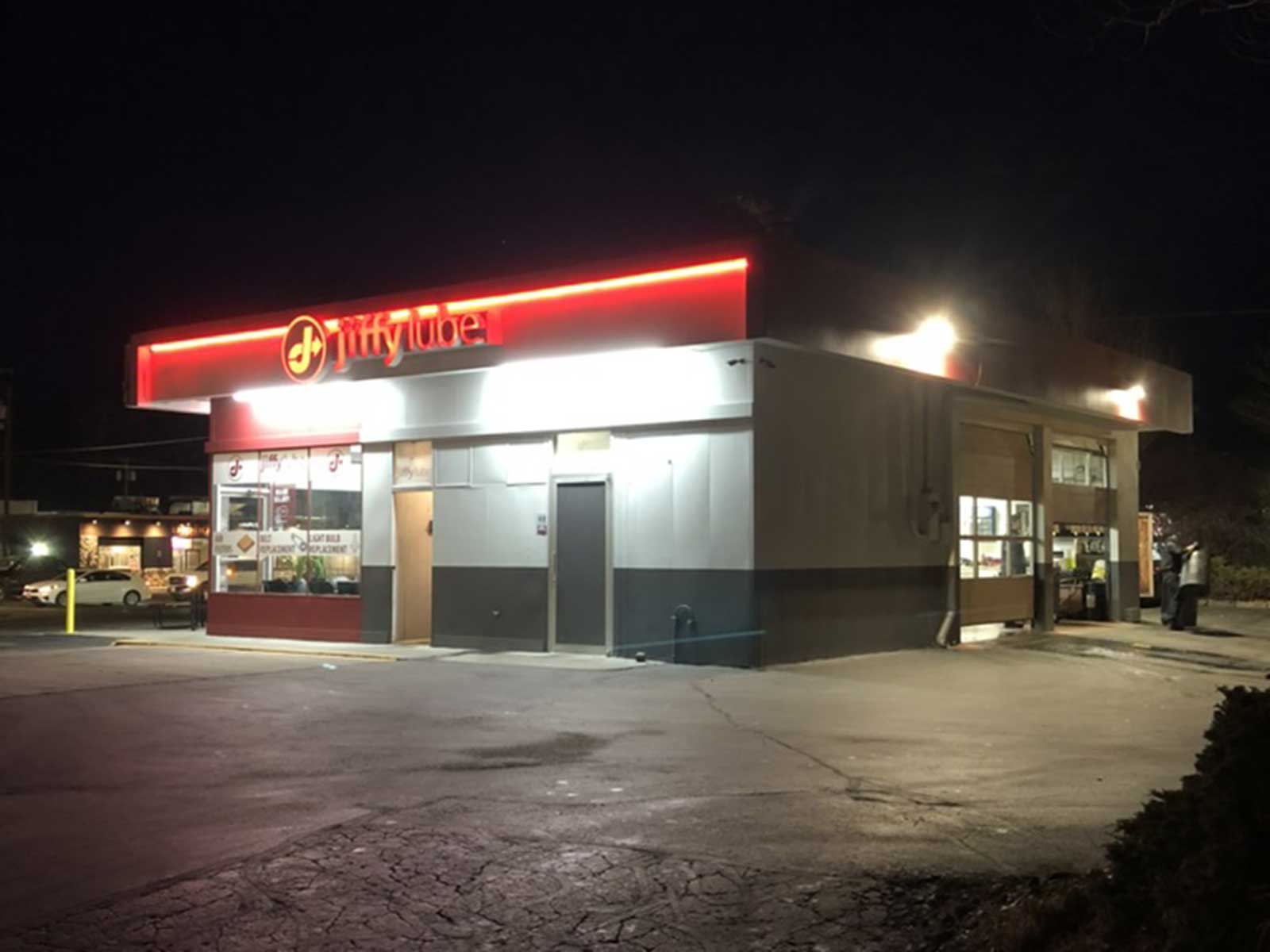 Commercial electrical work for a tenant improvement project