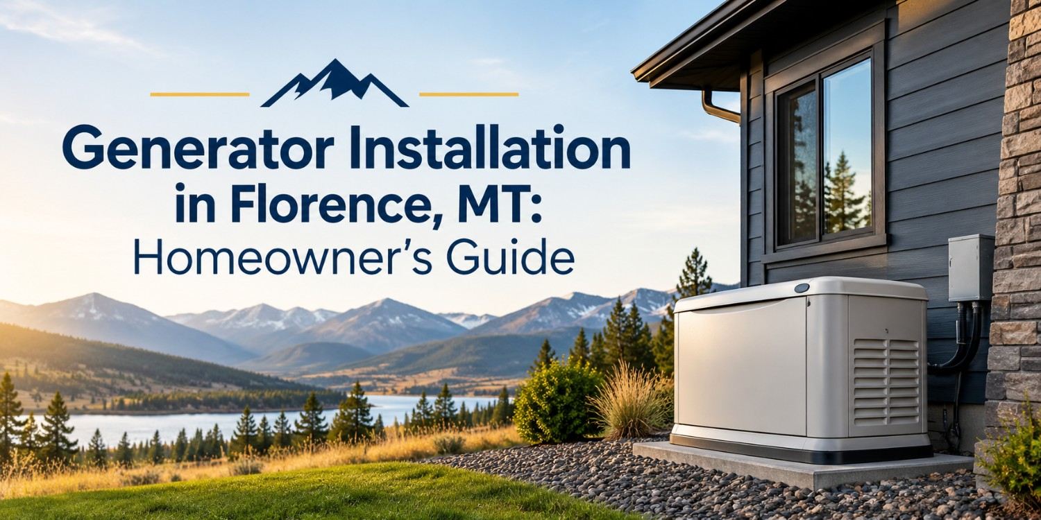 Generator Installation in Florence, MT: Homeowner’s Guide