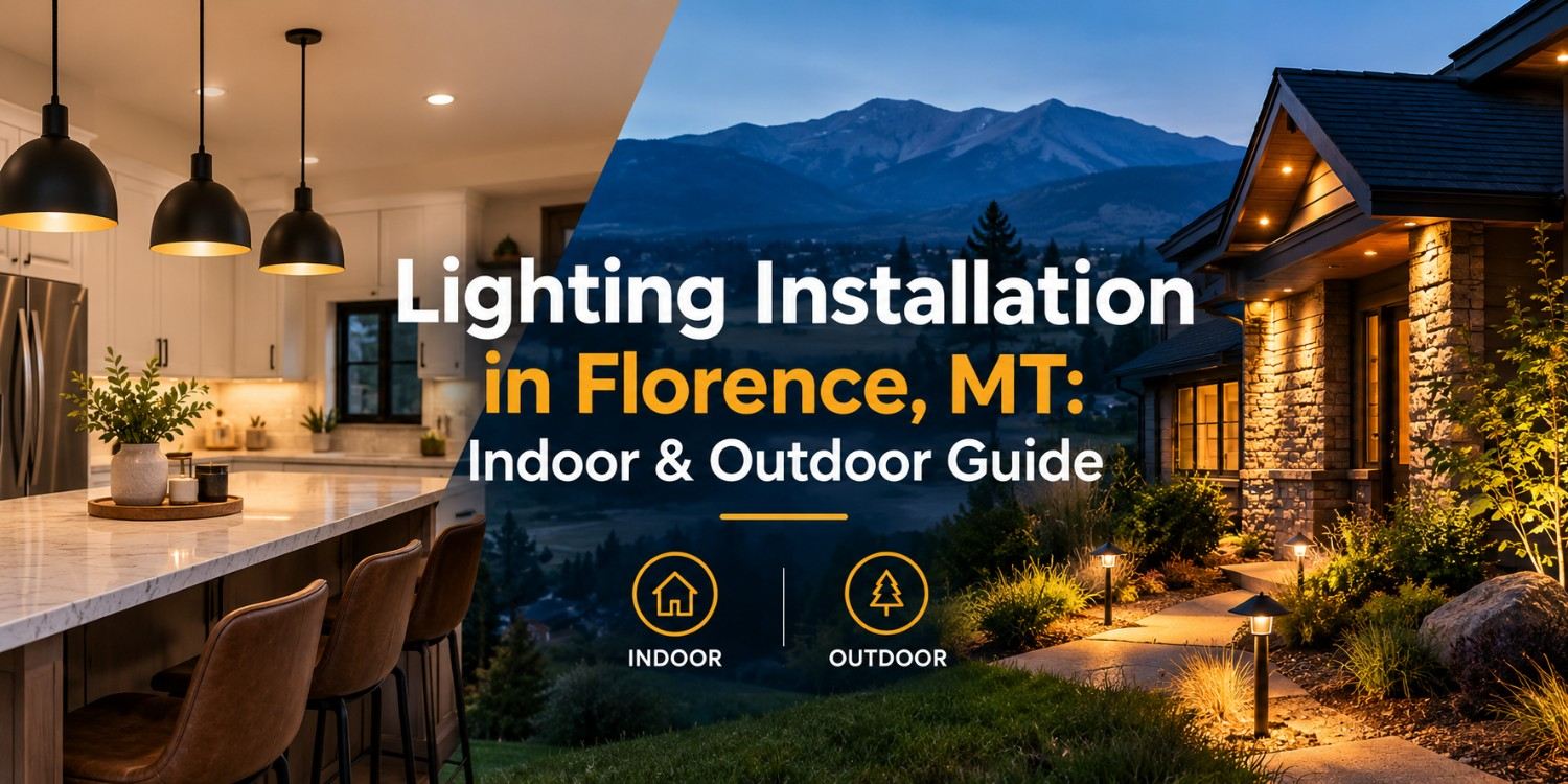 Lighting Installation in Florence, MT: Indoor & Outdoor Guide
