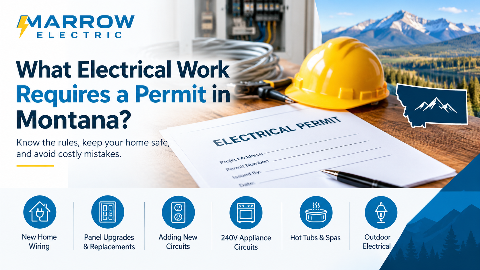 State electrical work inspector checking panel wiring during a rough-in inspection